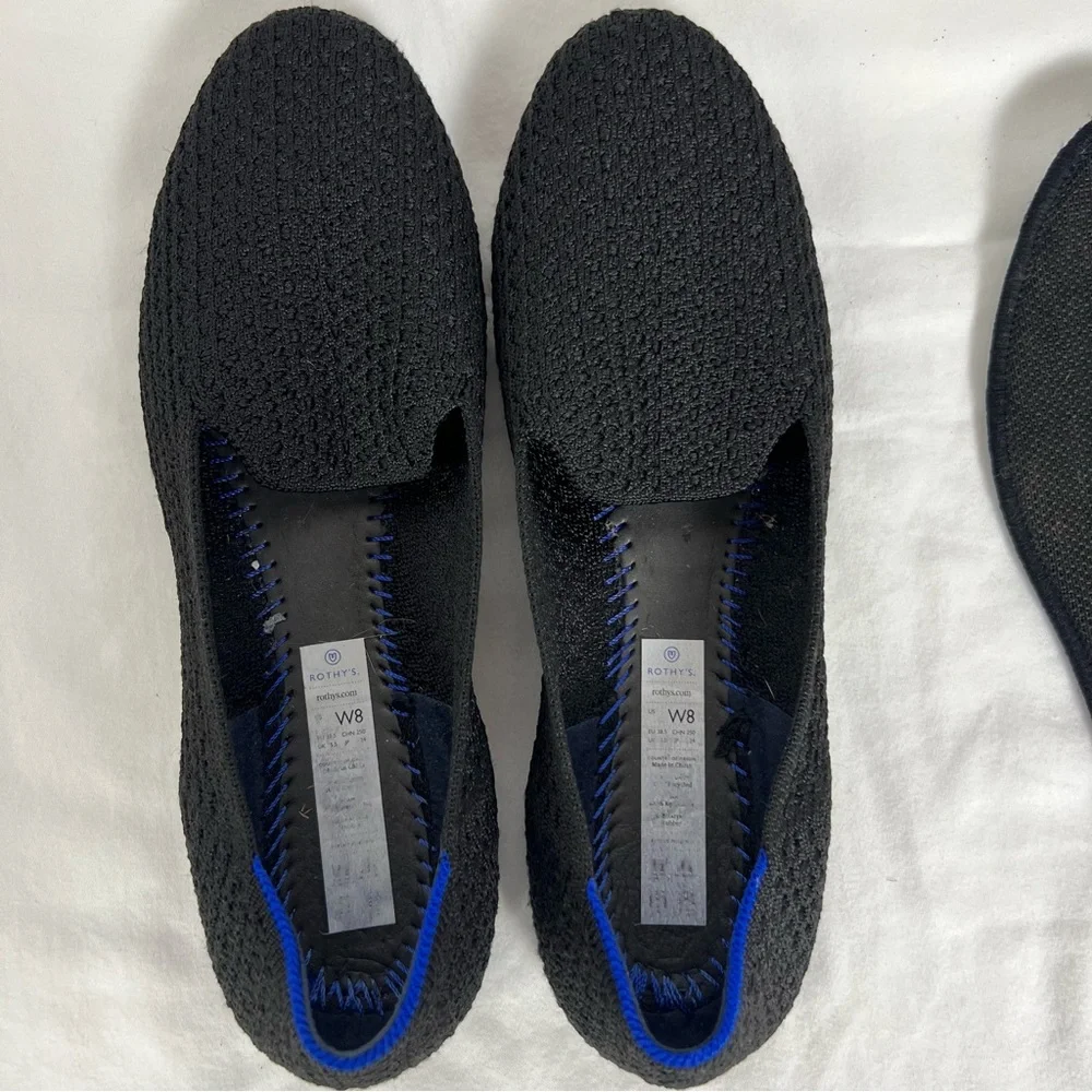 Rothy’s black Honeycomb Loafers - Picture 10 of 13